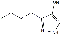 4-Pyrazolol,  3-isoamyl-  (3CI) 结构式