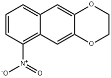 Naphtho[2,3-b]-p-dioxin,  2,3-dihydro-6-nitro-  (5CI) 结构式