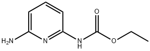 2-Pyridinecarbamic  acid,  6-amino-,  ethyl  ester  (5CI) 结构式