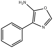 Oxazole,  5-amino-4-phenyl-  (6CI) 结构式