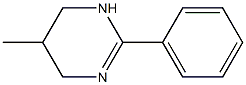 Pyrimidine, 1,4,5,6-tetrahydro-5-methyl-2-phenyl- (6CI) 结构式