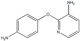Pyridine, 3-amino-2-[p-aminophenoxy]- (5CI) 结构式
