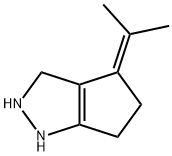 Cyclopentapyrazole,  1,2,3,6-tetrahydro-4-isopropylidene-  (6CI) 结构式