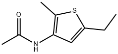 Thiophene,  3-acetamido-5-ethyl-2-methyl-  (5CI) 结构式