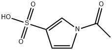 3-Pyrrolesulfonic  acid,  1-acetyl-  (5CI) 结构式