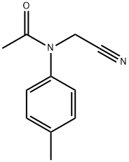 p-Acetotoluide,  N-(cyanomethyl)-  (4CI) 结构式