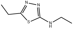 1,3,4-Thiadiazole,  2-ethyl-5-ethylamino-  (5CI) 结构式