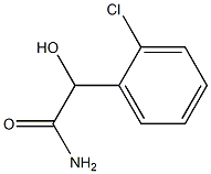 Mandelamide,  o-chloro-  (3CI) 结构式