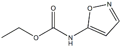 5-Isoxazolecarbamic  acid,  ethyl  ester  (3CI) 结构式