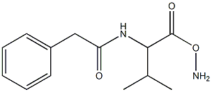 Phenaceturic  acid,  o-amino--alpha--isopropyl-  (5CI) 结构式