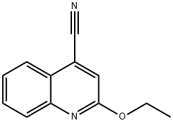Cinchoninonitrile,  2-ethoxy-  (3CI) 结构式