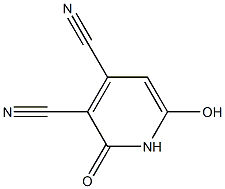 3,4-Pyridinedicarbonitrile,  1,2-dihydro-6-hydroxy-2-oxo-  (6CI) 结构式