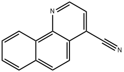 7,8-Benzoquinoline-4-nitrile  (3CI) 结构式