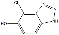 1,2,3-Benzotriazol-5-ol,  4-chloro-  (3CI) 结构式