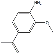 o-Anisidine,  4-isopropenyl-  (3CI) 结构式