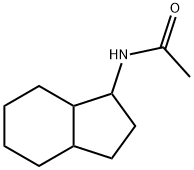 Acetamide,  N-[hexahydro-1-indanyl]-  (3CI) 结构式
