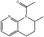 1,8-Naphthyridine,  1-acetyl-1,2,3,4-tetrahydro-2-methyl-  (4CI) 结构式