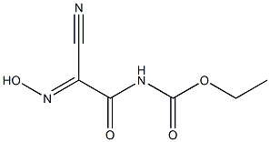 Carbamic  acid,  (cyanoisonitrosoacetyl)-,  ethyl  ester  (1CI) 结构式