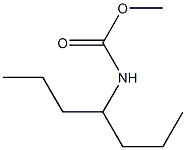 Carbamic  acid,  (-alpha--propylbutyl)-,  methyl  ester  (1CI) 结构式