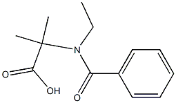 Hippuric  acid,  N-ethyl--alpha-,-alpha--dimethyl-  (1CI) 结构式