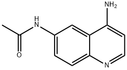 Quinoline, 6-acetamido-4-amino- (5CI) 结构式