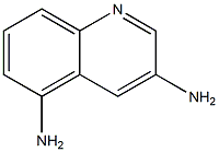 Quinoline, 3,5-diamino- (5CI) 结构式