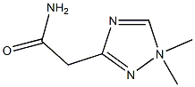 s-Triazole-3-acetamide,  N,N-dimethyl-  (5CI) 结构式