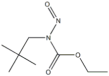 Carbamic  acid,  neopentylnitroso-,  ethyl  ester  (5CI) 结构式