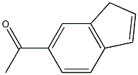 Ketone, inden-6-yl methyl (7CI) 结构式