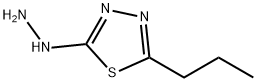 1,3,4-Thiadiazole,  2-hydrazino-5-propyl-  (6CI) 结构式