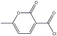 Sorbic acid, 2-(chloroformyl)-5-hydroxy-, delta-lactone (6CI) 结构式