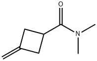 Cyclobutanecarboxamide, N,N-dimethyl-3-methylene- (6CI) 结构式