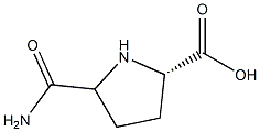 Proline, 5-carbamoyl- (6CI) 结构式