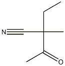Acetoacetonitrile, 2-ethyl-2-methyl- (6CI) 结构式