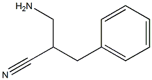 Hydrocinnamonitrile,  -alpha--(aminomethyl)-  (6CI) 结构式