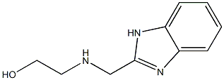 Ethanol, 2-[(2-benzimidazolylmethyl)amino]- (6CI) 结构式