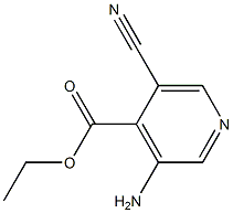 Isonicotinic acid, 3-amino-5-cyano-, ethyl ester (6CI) 结构式