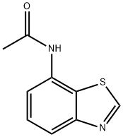 Benzothiazole, 7-acetamido- (6CI) 结构式