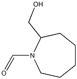 1H-Azepine-1-carboxaldehyde, hexahydro-2-(hydroxymethyl)- (6CI) 结构式