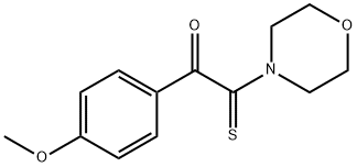 1-(4-methoxyphenyl)-2-morpholin-4-yl-2-thioxoethanone 结构式