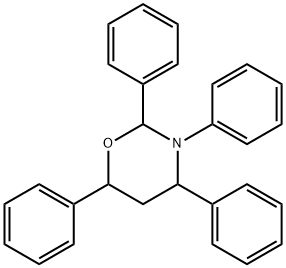 2,3,4,6-tetraphenyl-1,3-oxazinane 结构式