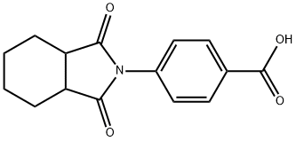 4-(1,3-dioxooctahydro-2H-isoindol-2-yl)benzoic acid 结构式