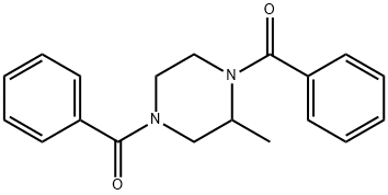 1,4-dibenzoyl-2-methylpiperazine 结构式
