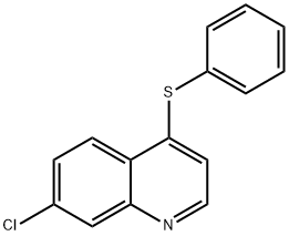 7-chloro-4-(phenylsulfanyl)quinoline 结构式