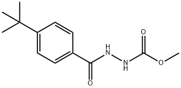 methyl 2-(4-tert-butylbenzoyl)hydrazinecarboxylate 结构式