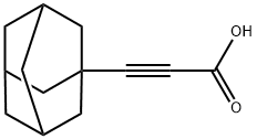 3-(1-adamantyl)-2-propynoic acid 结构式