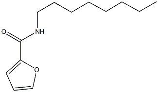 N-octyl-2-furamide 结构式