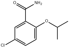 5-chloro-2-isopropoxybenzamide 结构式