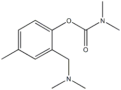 2-[(dimethylamino)methyl]-4-methylphenyl dimethylcarbamate 结构式