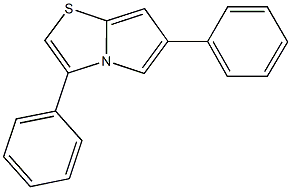 3,6-diphenylpyrrolo[2,1-b][1,3]thiazole 结构式